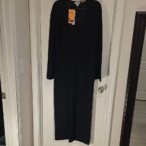 Future Collective by Jenny Lopez Crochet Dress Black - Size L